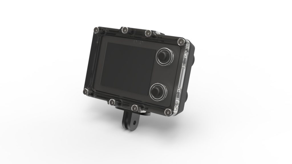 Seacraft ENC3 navigation console in use underwater